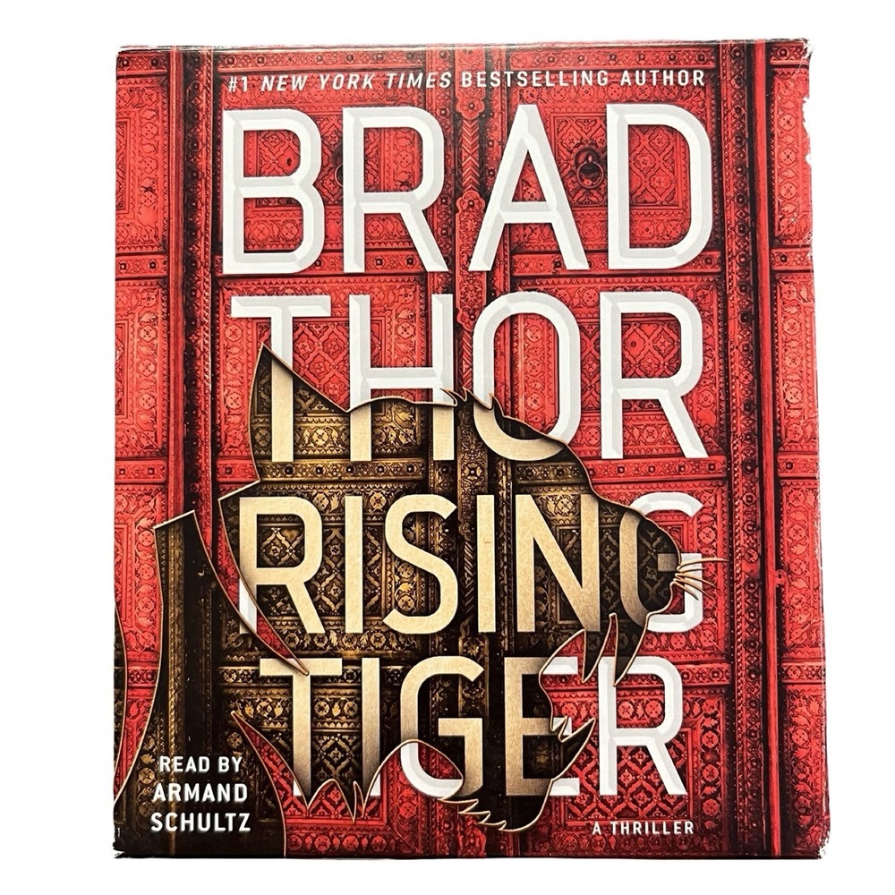 Rising Tiger (The Scot Harvath series) By Brad Thor Complete 9 CD Discs